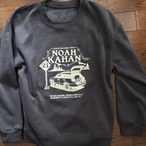 Noah Kahan Graphic Women's Sweatshirt - Gray